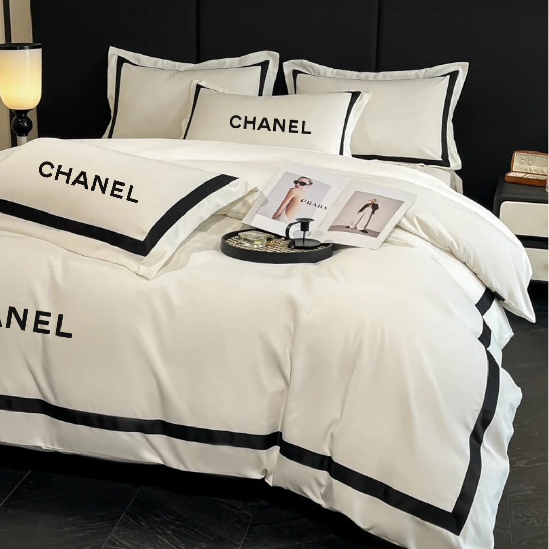 Jogo de Cama Noire ChaneI 5 Peças