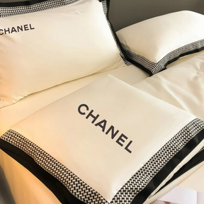 Jogo de Cama Minimal ChaneI 5 Peças