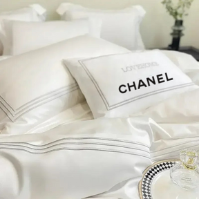 Jogo de Cama Parisiense ChaneI 5 Peças